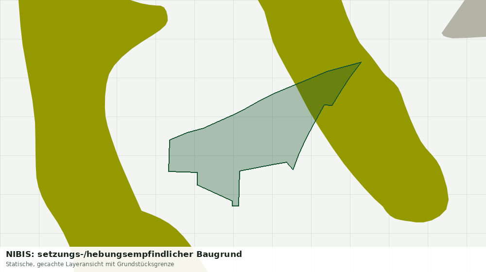 Statische Kartenansicht: NIBIS: setzungs-/hebungsempfindlicher Baugrund