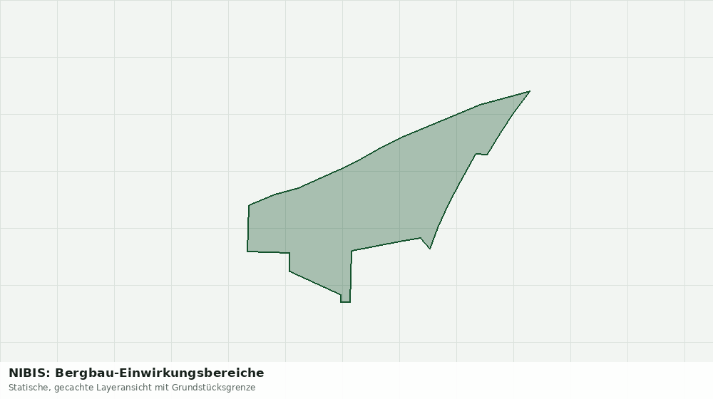 Statische Kartenansicht: NIBIS: Bergbau-Einwirkungsbereiche