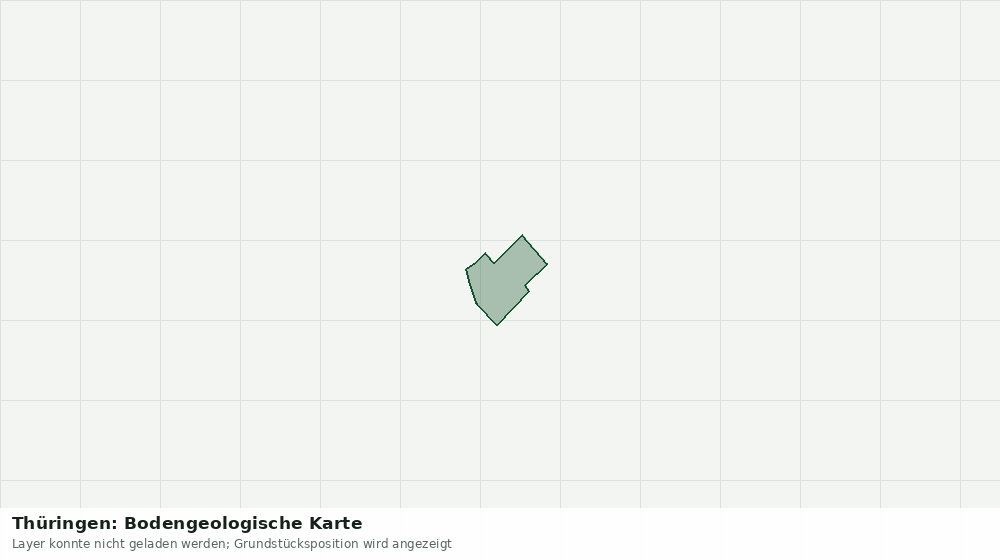 Statische Kartenansicht: Thüringen: Bodengeologische Karte