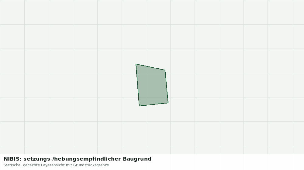 Statische Kartenansicht: NIBIS: setzungs-/hebungsempfindlicher Baugrund