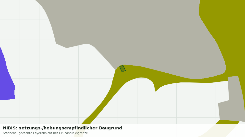 Statische Kartenansicht: NIBIS: setzungs-/hebungsempfindlicher Baugrund