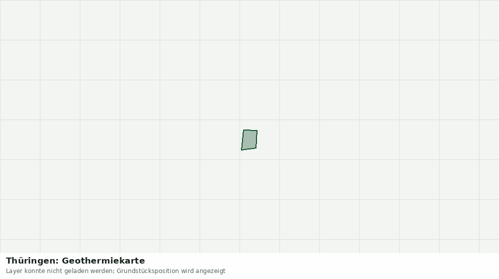 Statische Kartenansicht: Thüringen: Geothermiekarte