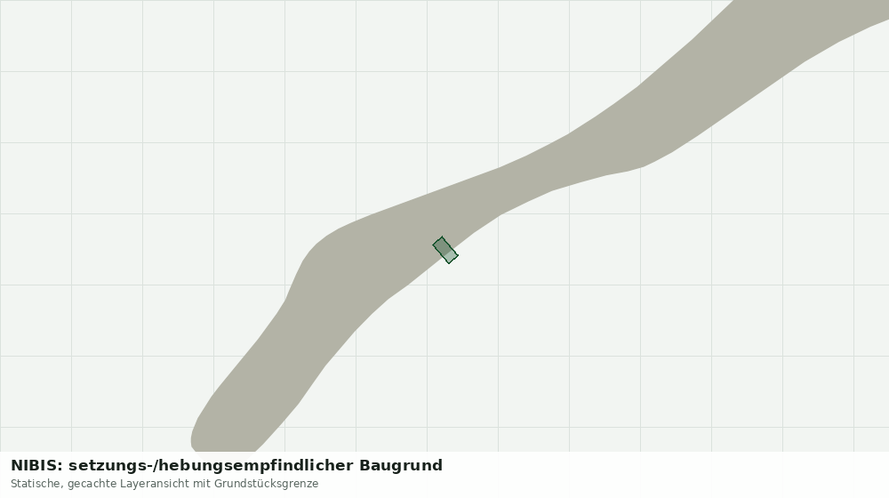 Statische Kartenansicht: NIBIS: setzungs-/hebungsempfindlicher Baugrund