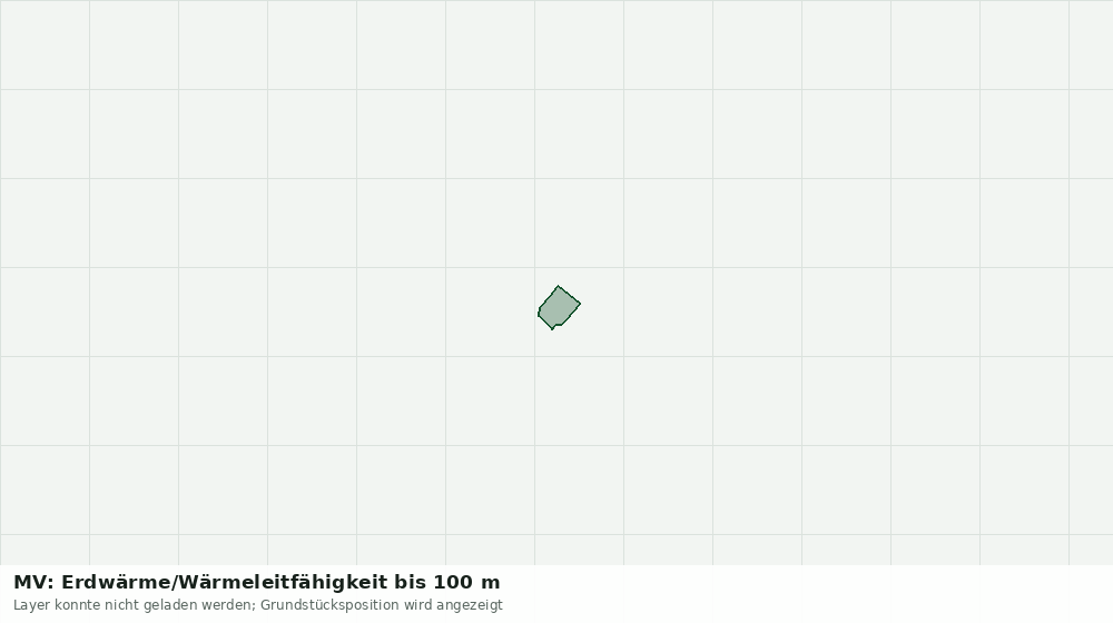 Statische Kartenansicht: MV: Erdwärme/Wärmeleitfähigkeit bis 100 m