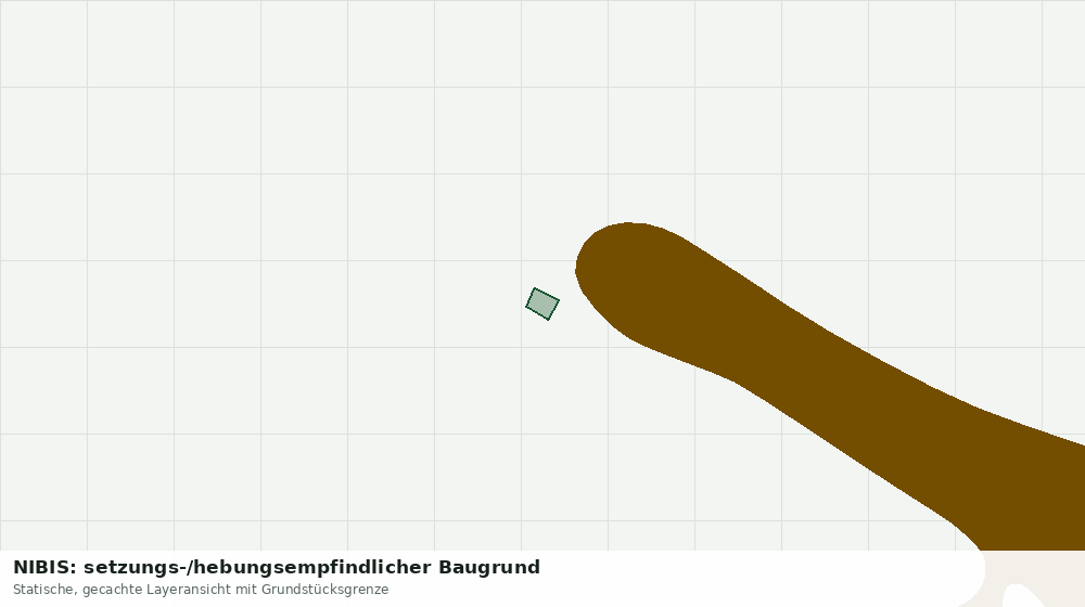 Statische Kartenansicht: NIBIS: setzungs-/hebungsempfindlicher Baugrund