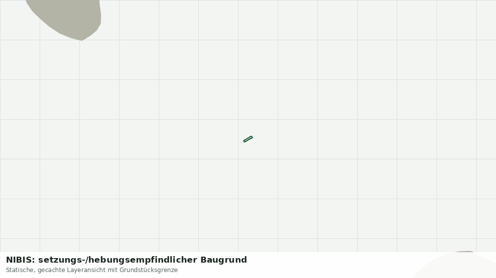 Statische Kartenansicht: NIBIS: setzungs-/hebungsempfindlicher Baugrund