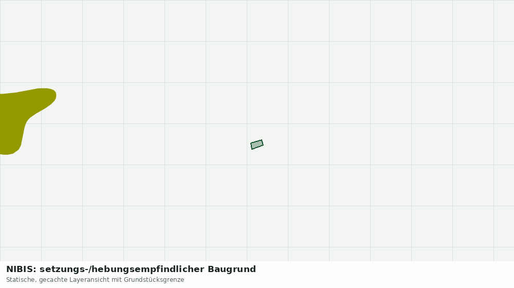 Statische Kartenansicht: NIBIS: setzungs-/hebungsempfindlicher Baugrund