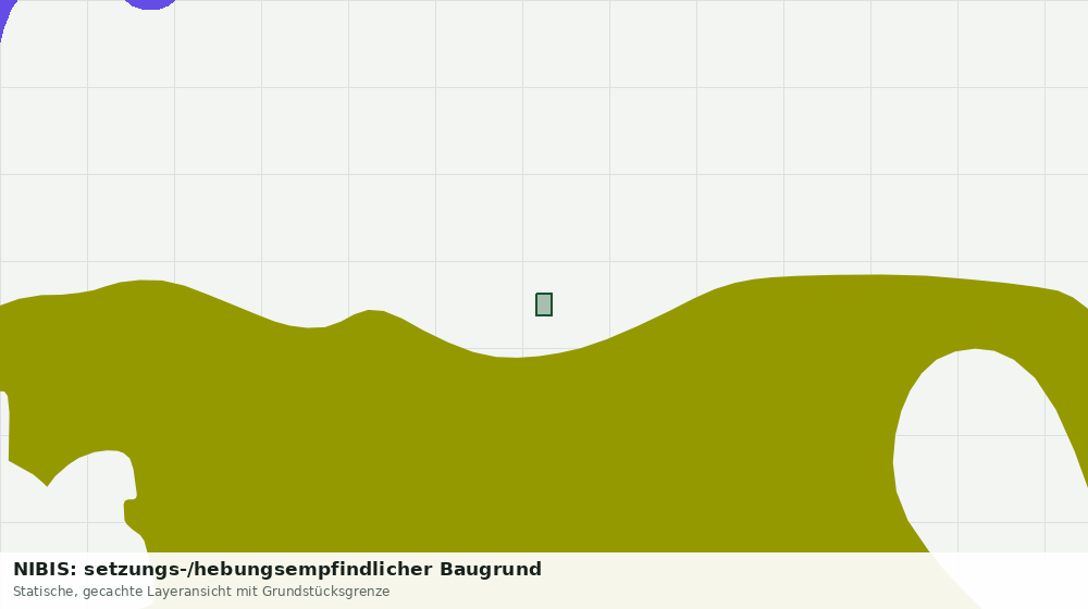 Statische Kartenansicht: NIBIS: setzungs-/hebungsempfindlicher Baugrund