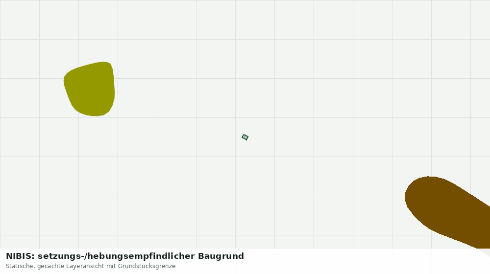 Statische Kartenansicht: NIBIS: setzungs-/hebungsempfindlicher Baugrund