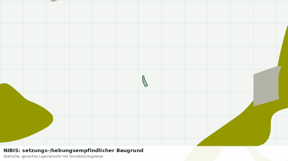Statische Kartenansicht: NIBIS: setzungs-/hebungsempfindlicher Baugrund