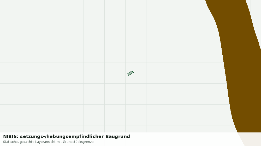 Statische Kartenansicht: NIBIS: setzungs-/hebungsempfindlicher Baugrund