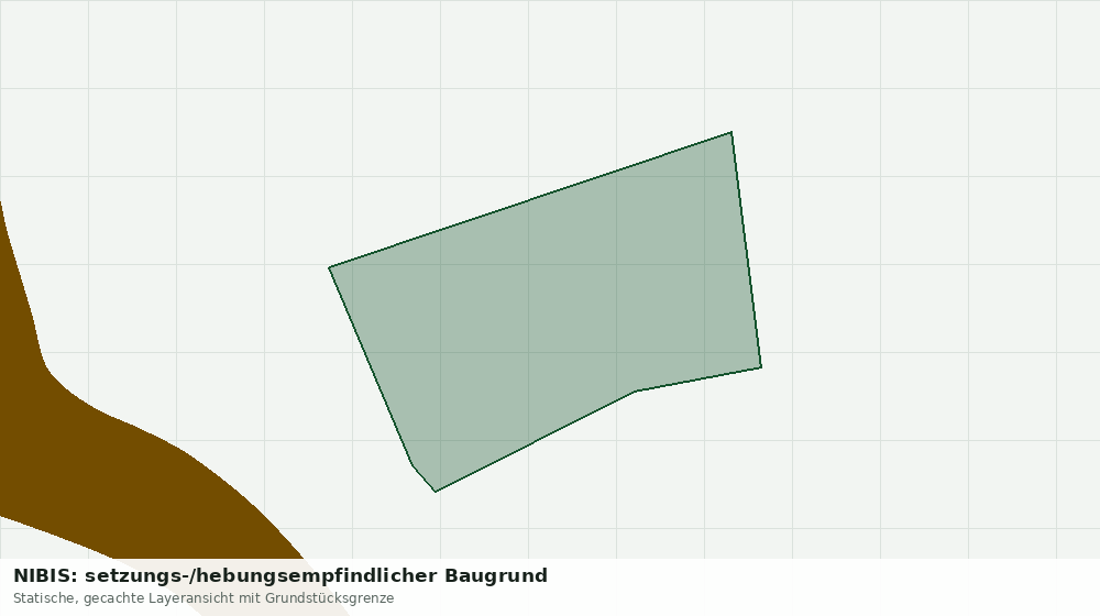 Statische Kartenansicht: NIBIS: setzungs-/hebungsempfindlicher Baugrund