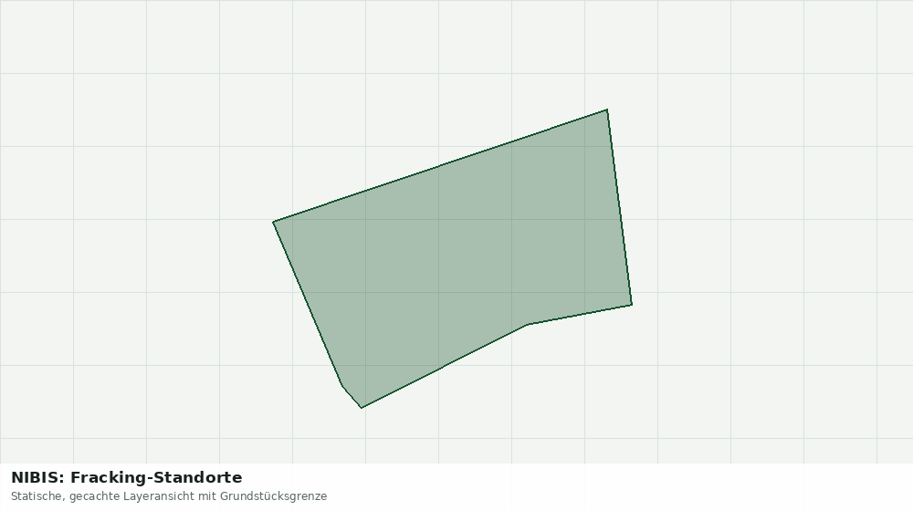 Statische Kartenansicht: NIBIS: Fracking-Standorte