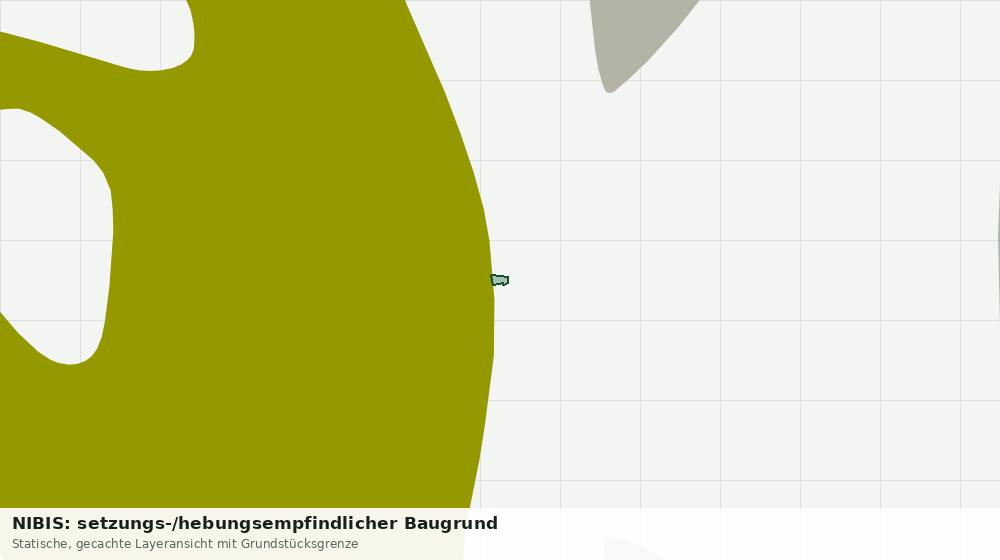 Statische Kartenansicht: NIBIS: setzungs-/hebungsempfindlicher Baugrund