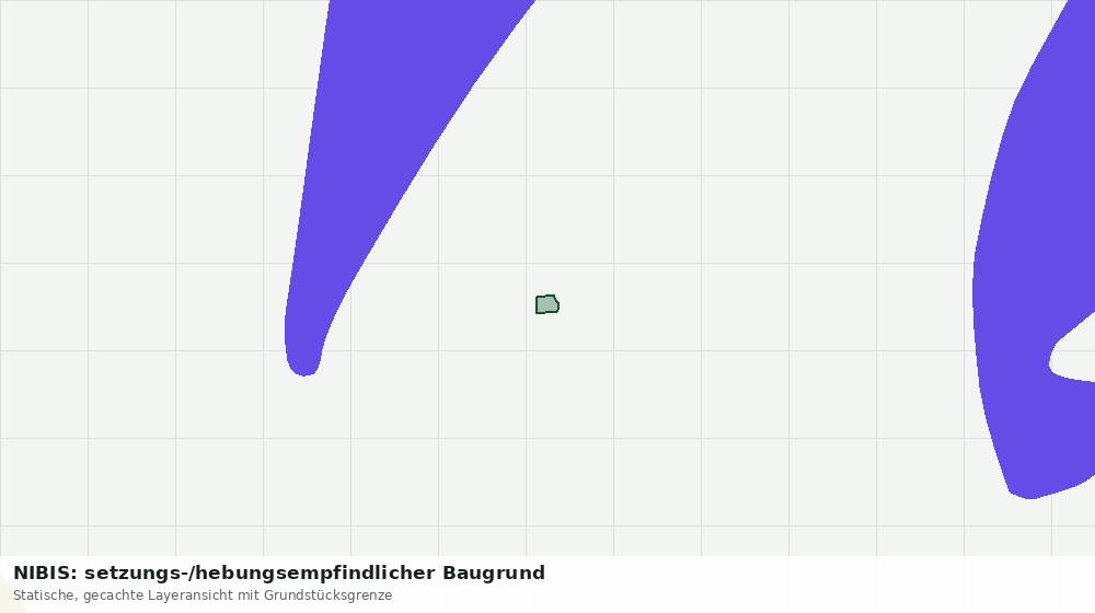 Statische Kartenansicht: NIBIS: setzungs-/hebungsempfindlicher Baugrund