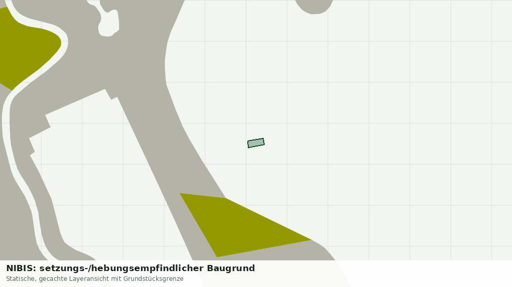 Statische Kartenansicht: NIBIS: setzungs-/hebungsempfindlicher Baugrund
