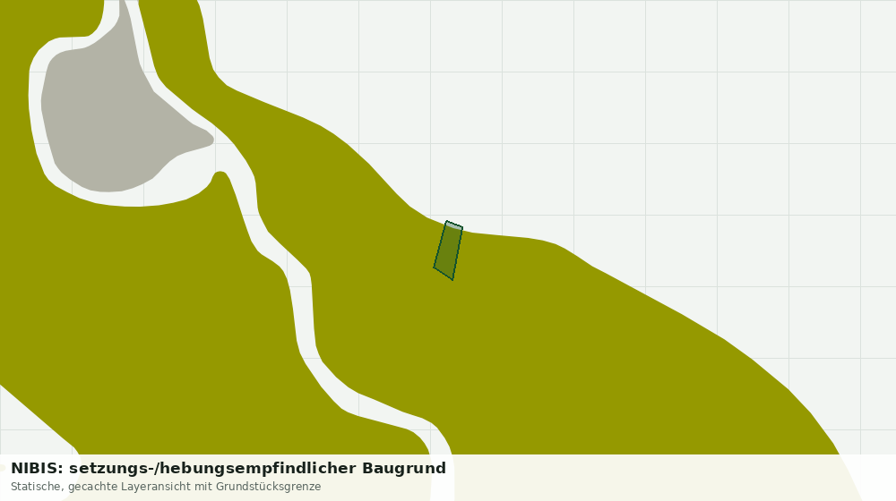 Statische Kartenansicht: NIBIS: setzungs-/hebungsempfindlicher Baugrund