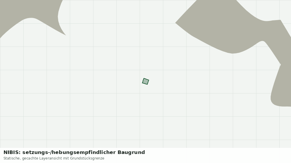 Statische Kartenansicht: NIBIS: setzungs-/hebungsempfindlicher Baugrund