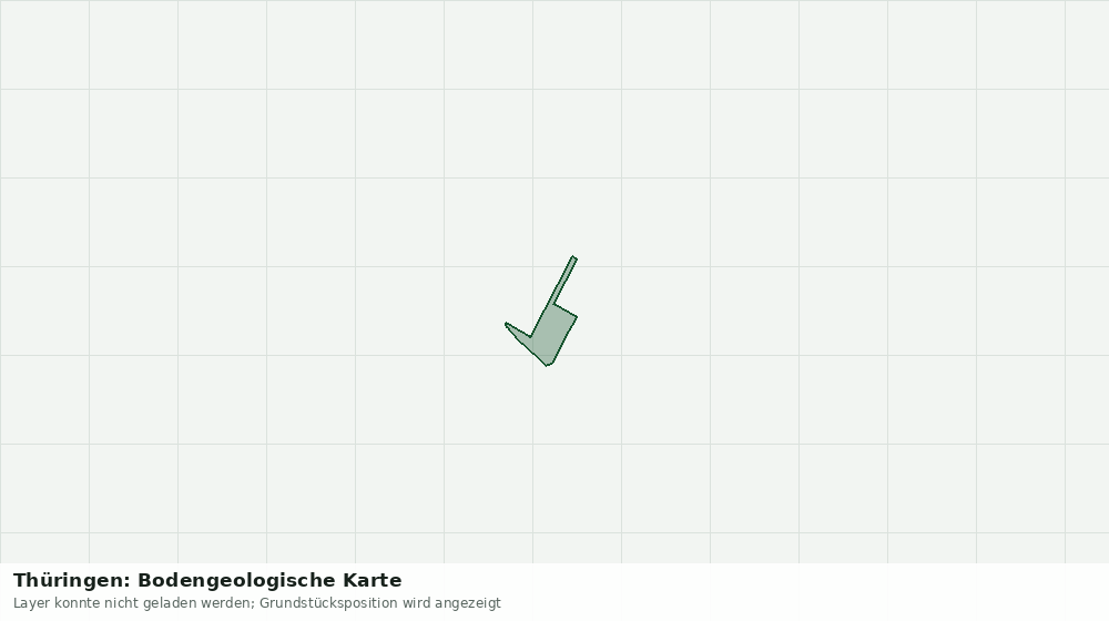 Statische Kartenansicht: Thüringen: Bodengeologische Karte