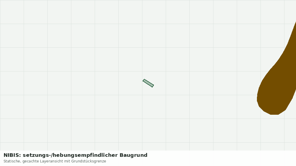 Statische Kartenansicht: NIBIS: setzungs-/hebungsempfindlicher Baugrund