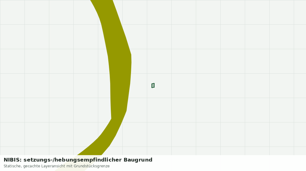 Statische Kartenansicht: NIBIS: setzungs-/hebungsempfindlicher Baugrund