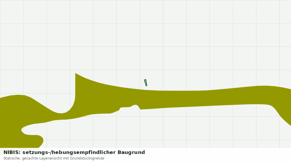 Statische Kartenansicht: NIBIS: setzungs-/hebungsempfindlicher Baugrund