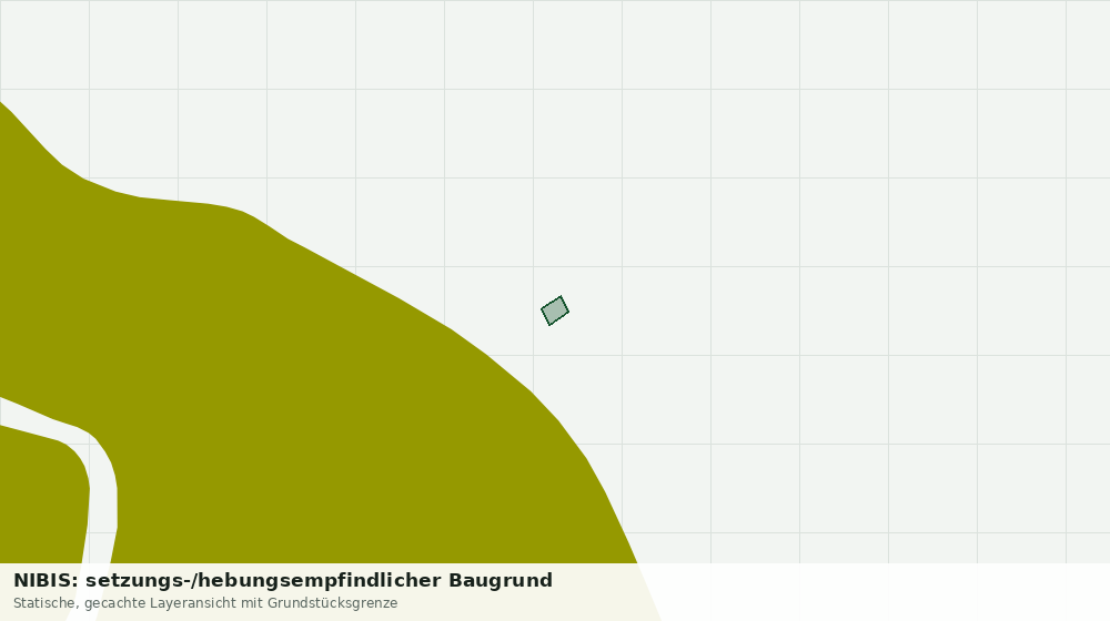 Statische Kartenansicht: NIBIS: setzungs-/hebungsempfindlicher Baugrund