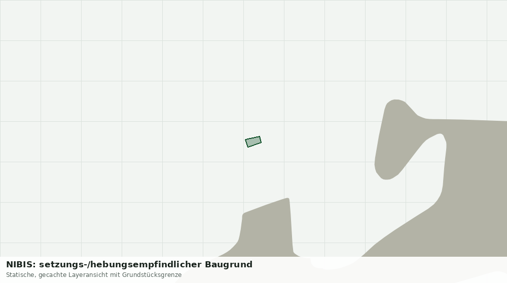 Statische Kartenansicht: NIBIS: setzungs-/hebungsempfindlicher Baugrund