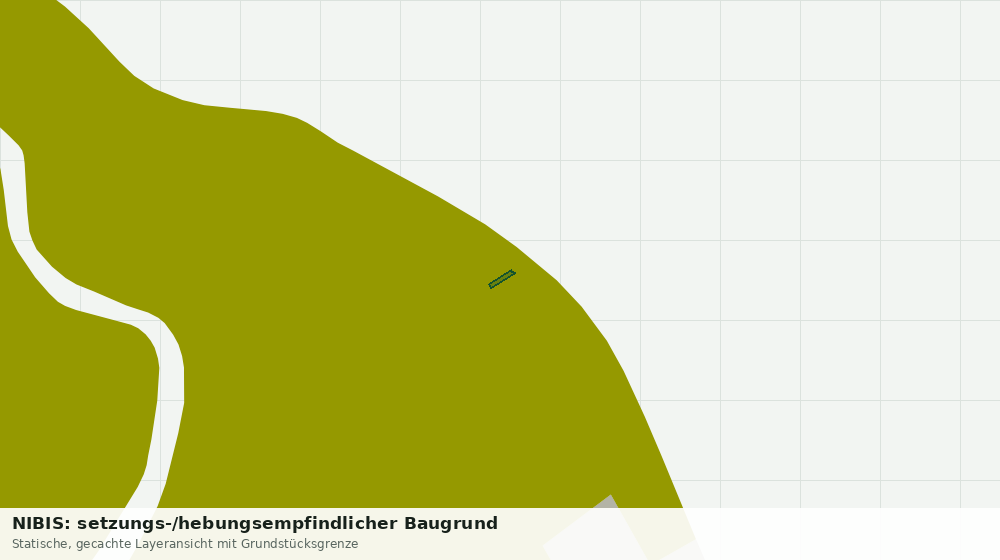 Statische Kartenansicht: NIBIS: setzungs-/hebungsempfindlicher Baugrund