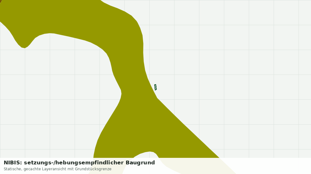 Statische Kartenansicht: NIBIS: setzungs-/hebungsempfindlicher Baugrund