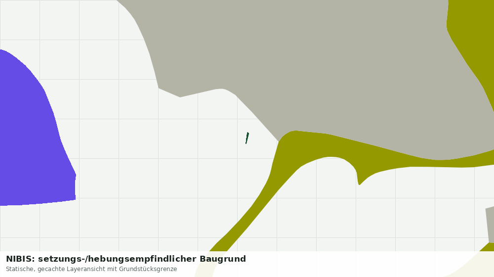 Statische Kartenansicht: NIBIS: setzungs-/hebungsempfindlicher Baugrund