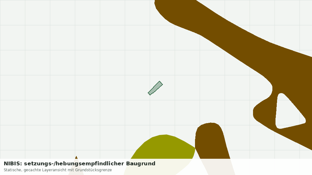 Statische Kartenansicht: NIBIS: setzungs-/hebungsempfindlicher Baugrund