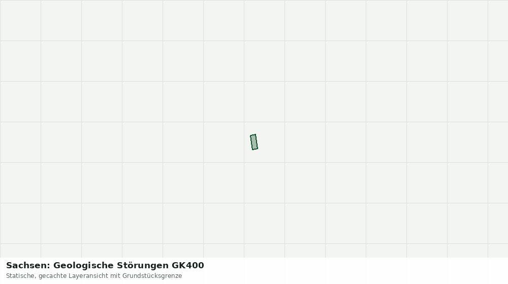 Statische Kartenansicht: Sachsen: Geologische Störungen GK400