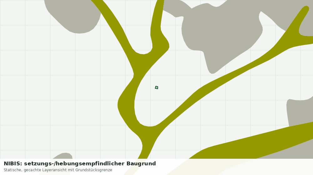 Statische Kartenansicht: NIBIS: setzungs-/hebungsempfindlicher Baugrund