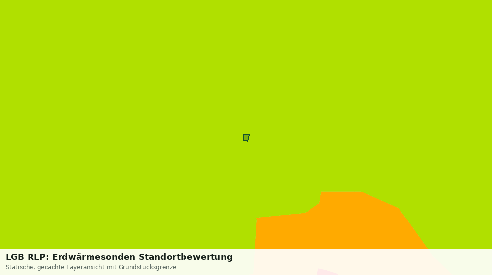 Statische Kartenansicht: LGB RLP: Erdwärmesonden Standortbewertung
