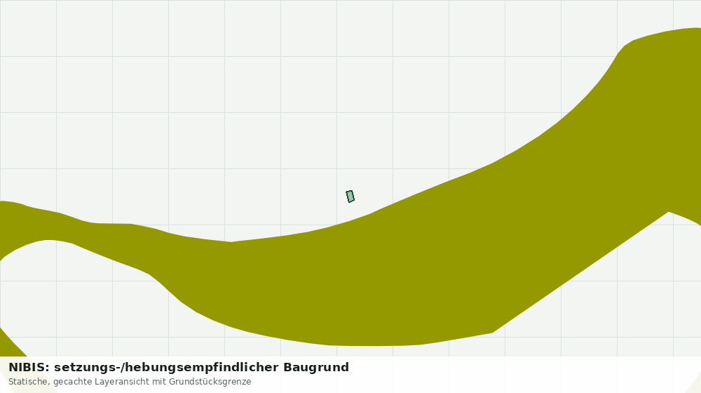Statische Kartenansicht: NIBIS: setzungs-/hebungsempfindlicher Baugrund