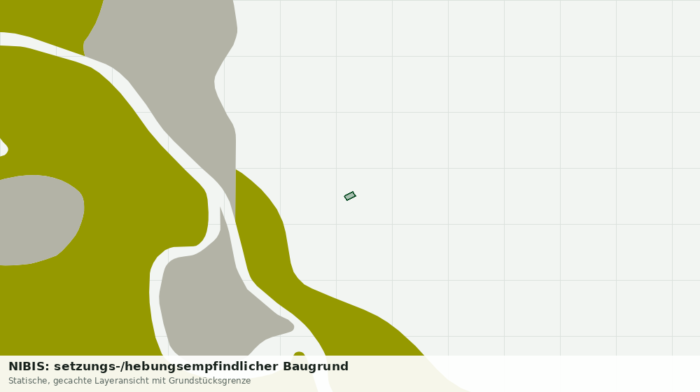 Statische Kartenansicht: NIBIS: setzungs-/hebungsempfindlicher Baugrund