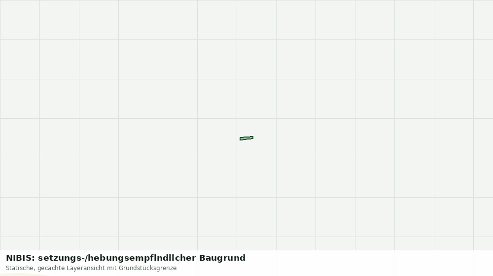 Statische Kartenansicht: NIBIS: setzungs-/hebungsempfindlicher Baugrund