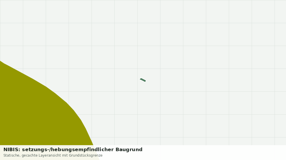 Statische Kartenansicht: NIBIS: setzungs-/hebungsempfindlicher Baugrund