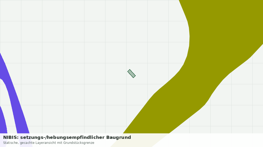 Statische Kartenansicht: NIBIS: setzungs-/hebungsempfindlicher Baugrund