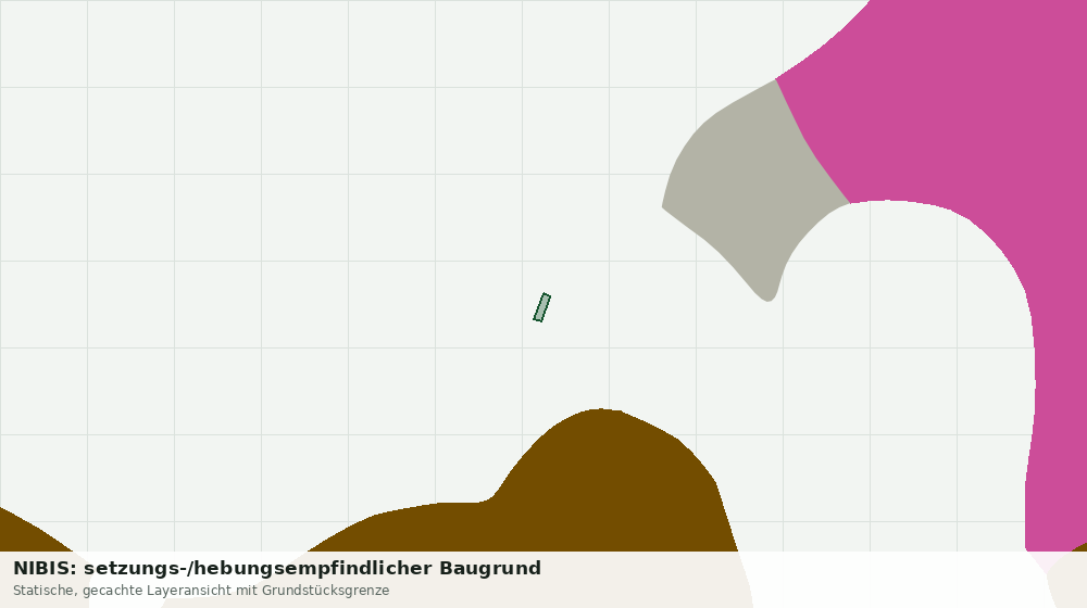 Statische Kartenansicht: NIBIS: setzungs-/hebungsempfindlicher Baugrund