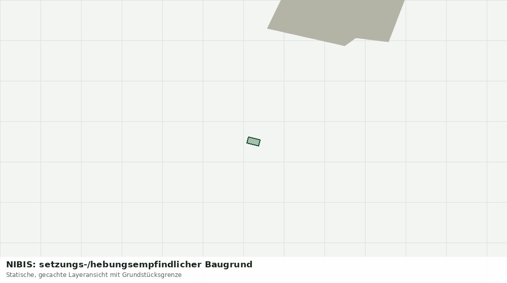 Statische Kartenansicht: NIBIS: setzungs-/hebungsempfindlicher Baugrund