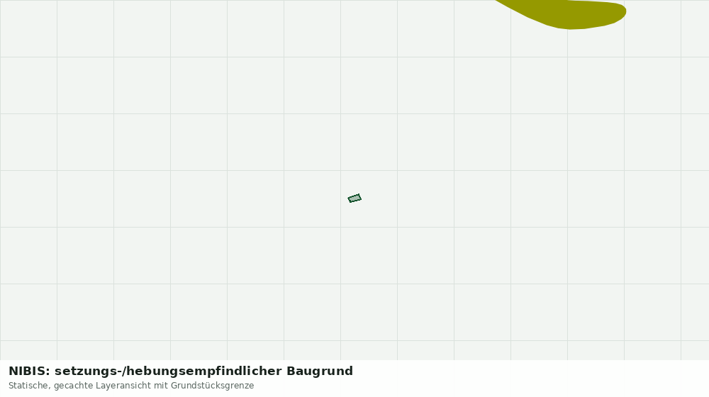 Statische Kartenansicht: NIBIS: setzungs-/hebungsempfindlicher Baugrund
