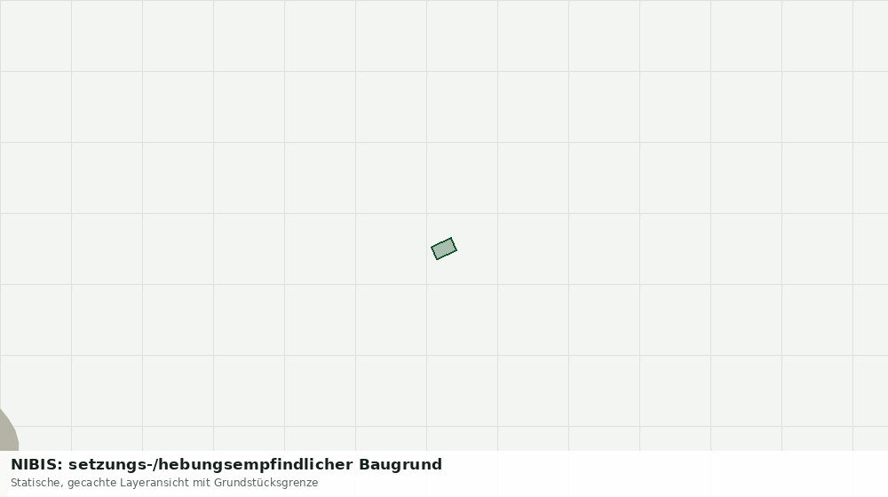 Statische Kartenansicht: NIBIS: setzungs-/hebungsempfindlicher Baugrund