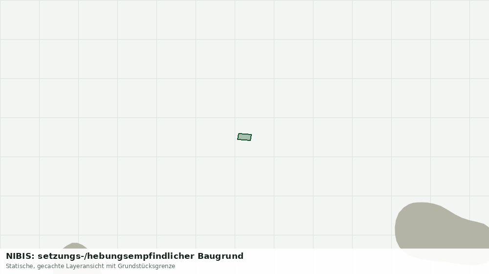 Statische Kartenansicht: NIBIS: setzungs-/hebungsempfindlicher Baugrund