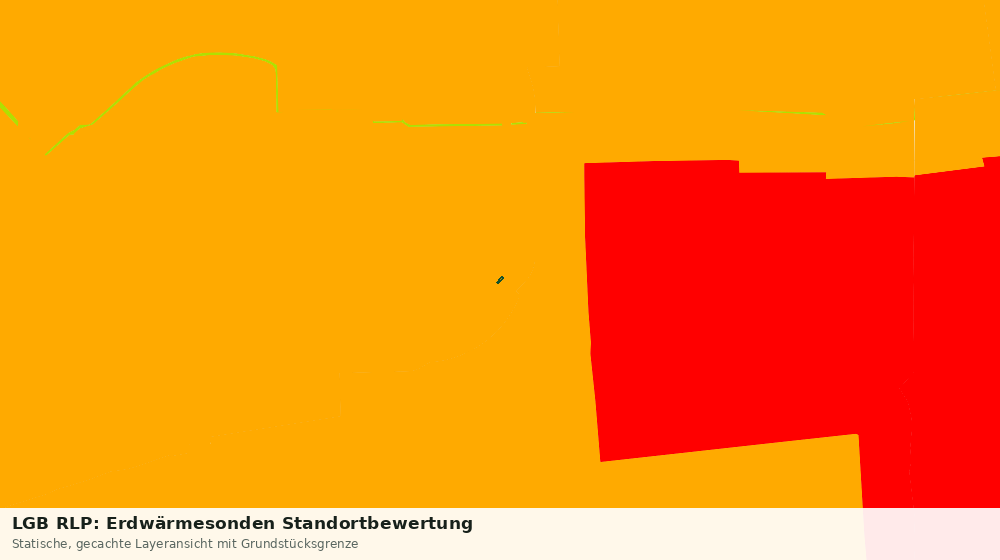 Statische Kartenansicht: LGB RLP: Erdwärmesonden Standortbewertung