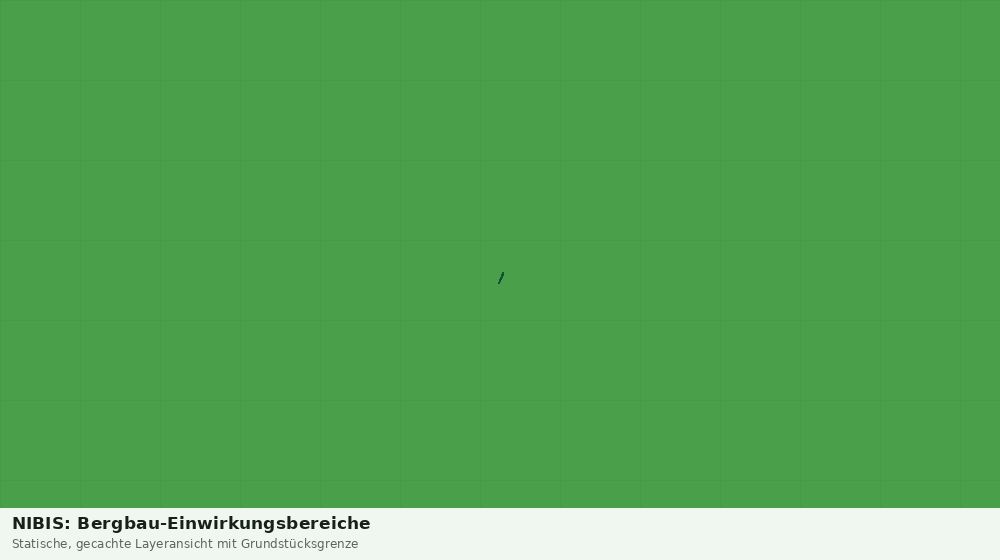 Statische Kartenansicht: NIBIS: Bergbau-Einwirkungsbereiche