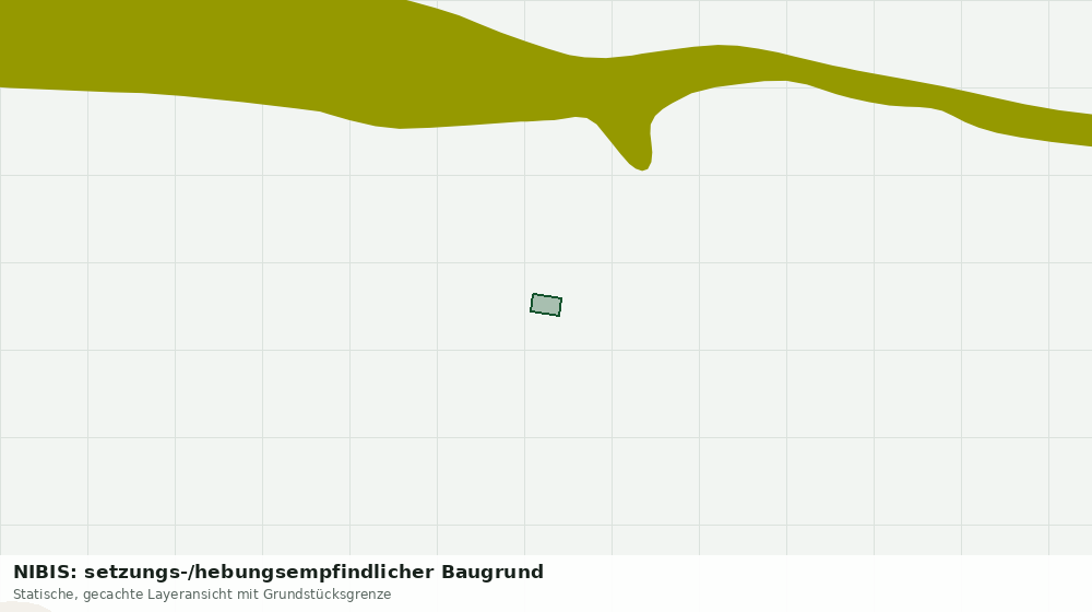 Statische Kartenansicht: NIBIS: setzungs-/hebungsempfindlicher Baugrund