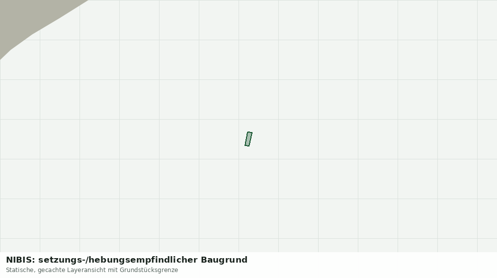 Statische Kartenansicht: NIBIS: setzungs-/hebungsempfindlicher Baugrund