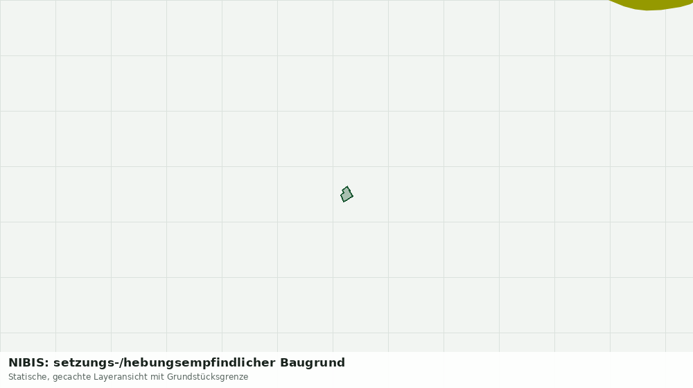 Statische Kartenansicht: NIBIS: setzungs-/hebungsempfindlicher Baugrund
